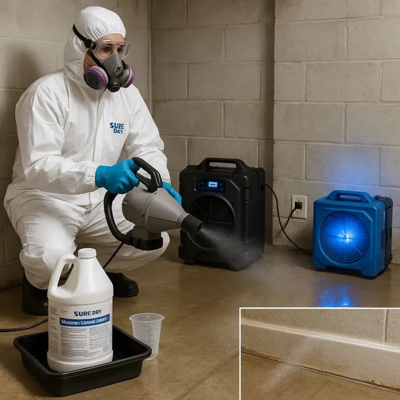 Sanitization and Odor Removal process in Bayou La Batre, AL