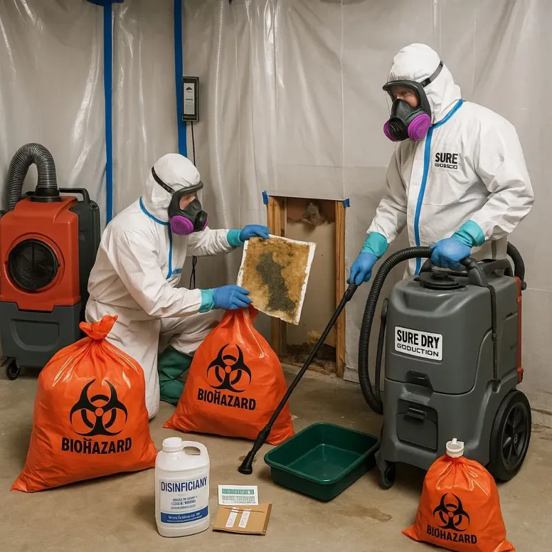 Contaminated Water Handling Protocols process in Bayou La Batre, AL